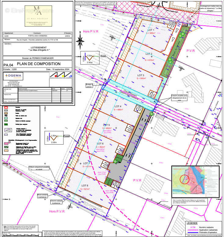 Terrain à PORTEL-DES-CORBIERES