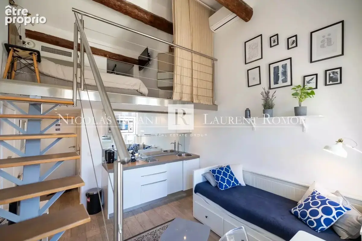 Exclusivité- villefranche-sur-mer – dernier étage – loft - vue sur la presqu’île - photo 5