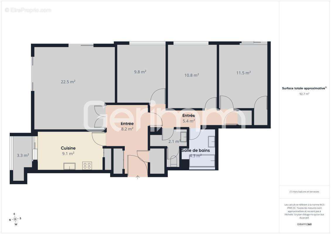 Appartement à GRENOBLE