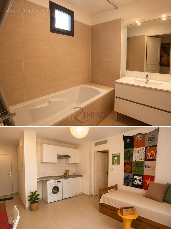 Aix en Provence nord - T1 de 30.69m2 avec stationnement et jardin privatif - photo 2