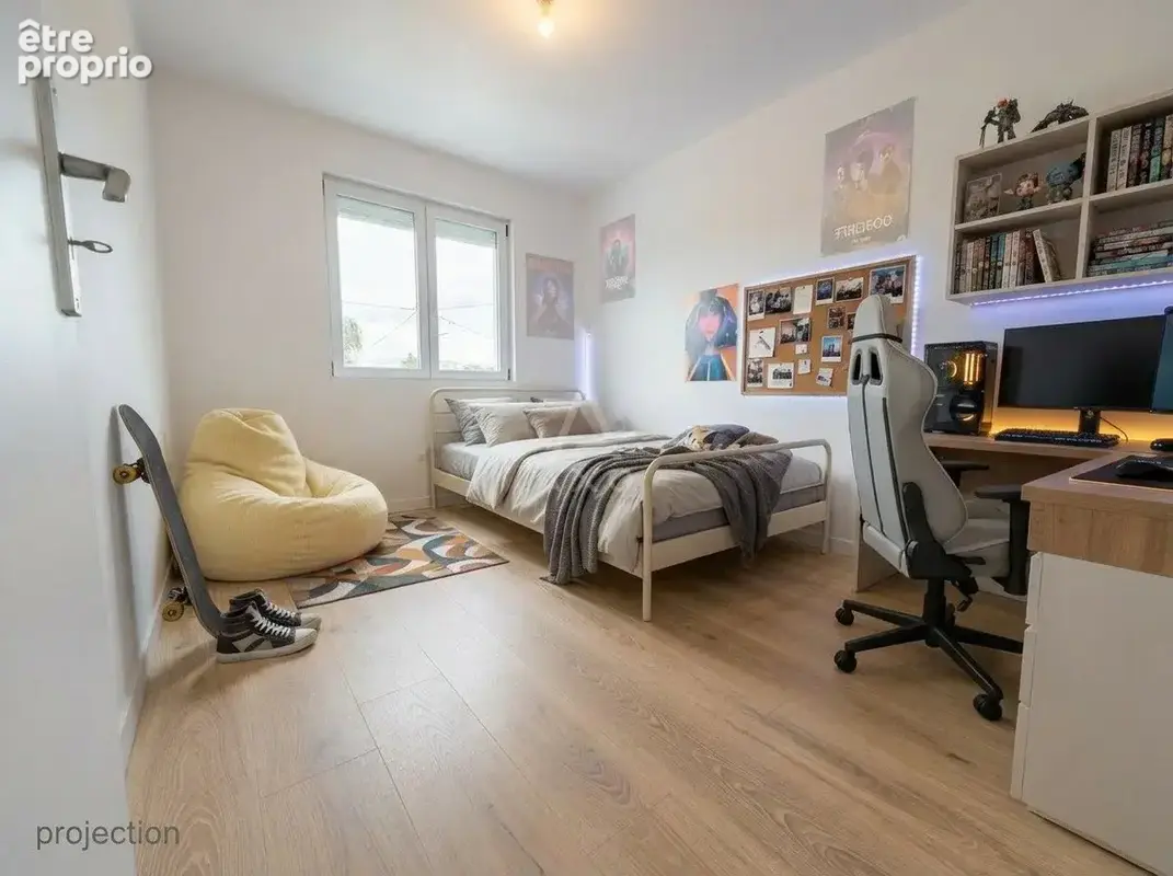 Beau T3 rénové avec grand balcon - photo 3