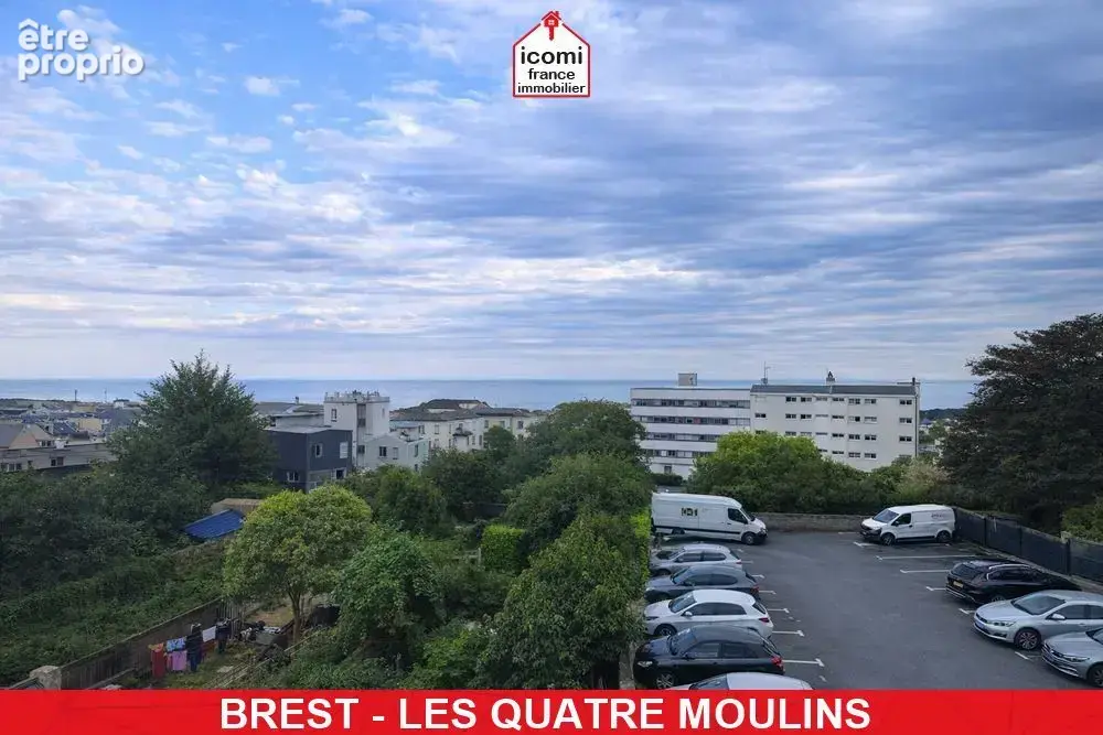 Finistere - brest (29200) - a vendre - appartement studio de 25 m² avec vue mer dernier etage en dalle beton - excellent dpe : b - photo 9