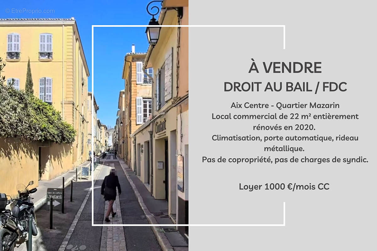 Commerce à AIX-EN-PROVENCE