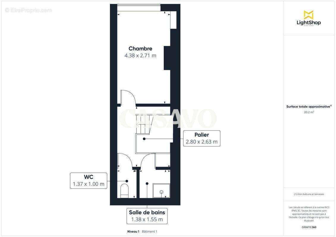 Appartement à PARIS-10E