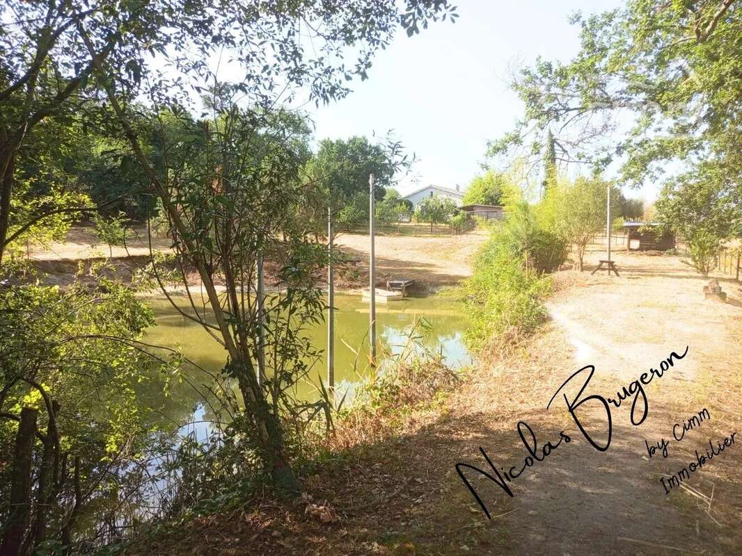 En exclusivité – Ensemble immobilier avec deux habitations, étang et près d’un hectare de terrain - photo 12