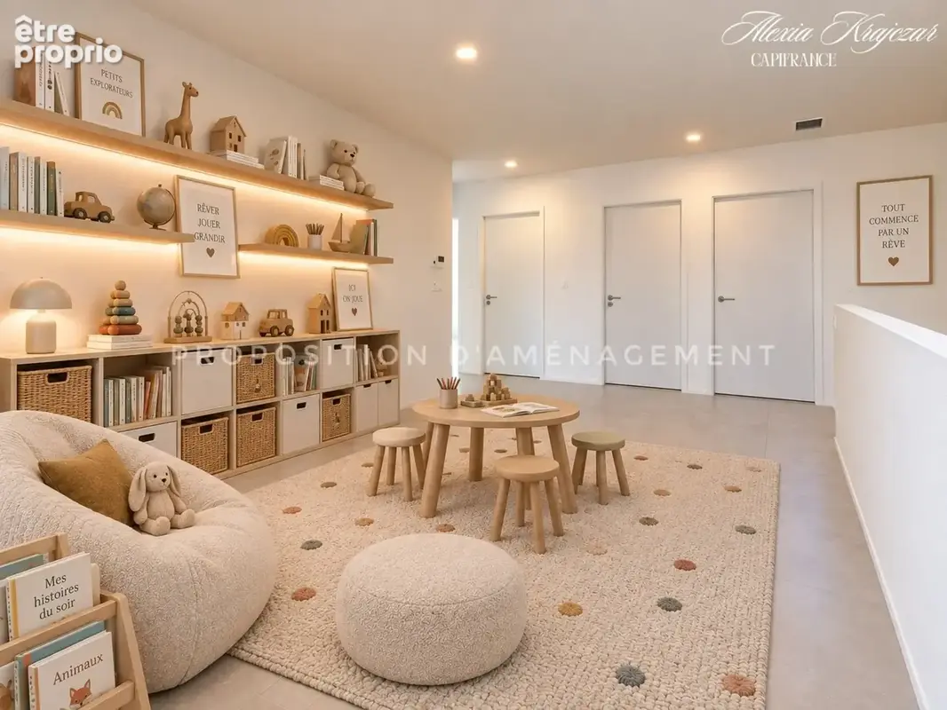 A VENDRE - Maison - 156m² - T6 - 4 chambres - Garage - Terrasse, jardin et piscine - CESSENON-SUR-ORB (34) - photo 9
