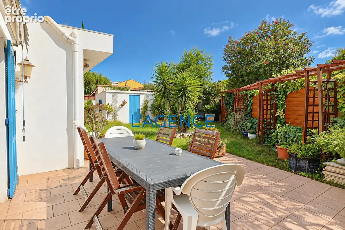 VILLA DE PLAIN PIED de 150 m2 avec jardin de 633 m2 en face de la mer . - photo 5