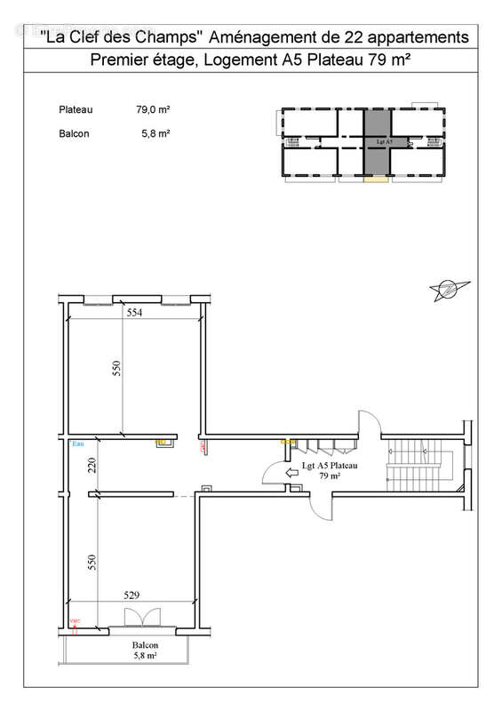 Appartement à SAINT-JEOIRE