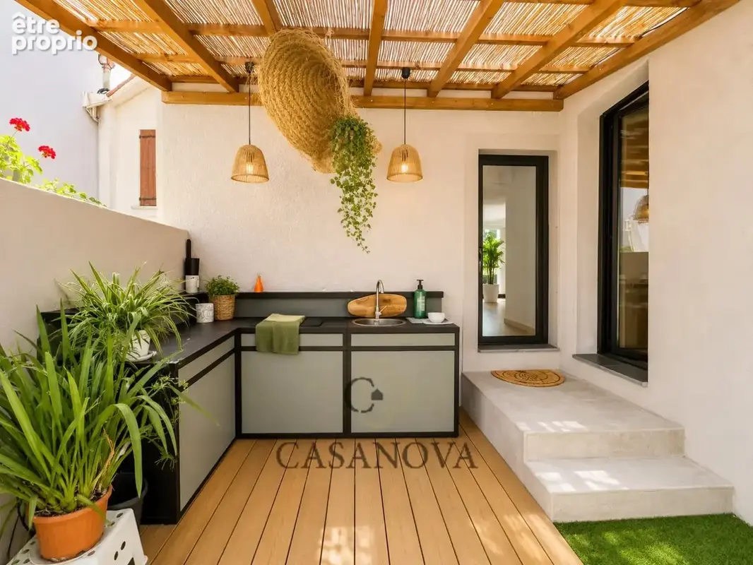 Maison de ville rénovée avec piscine à Palavas-les-Flots  170 m² et patios - photo 16