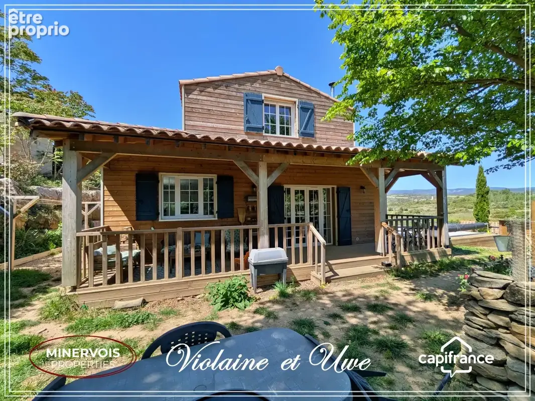 Maison contemporaine à ossature bois – dpe a – piscine au sel – la caunette - photo 12