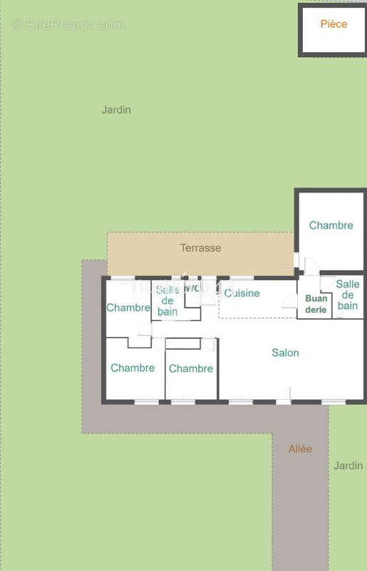 Maison 120 m² à Pessac  - photo 2