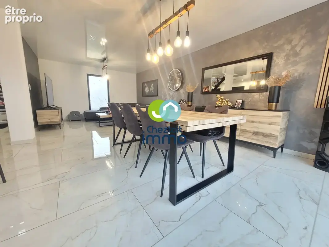 Pavillon contemporain individuel 120 m2 jardin garage - photo 1