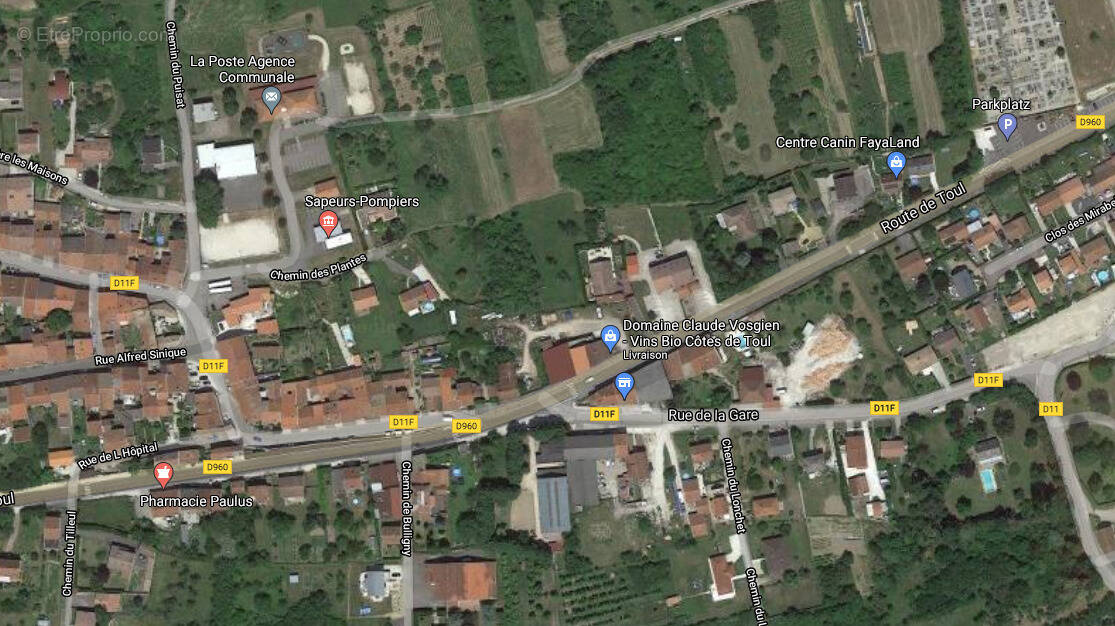 Terrain à BLENOD-LES-TOUL