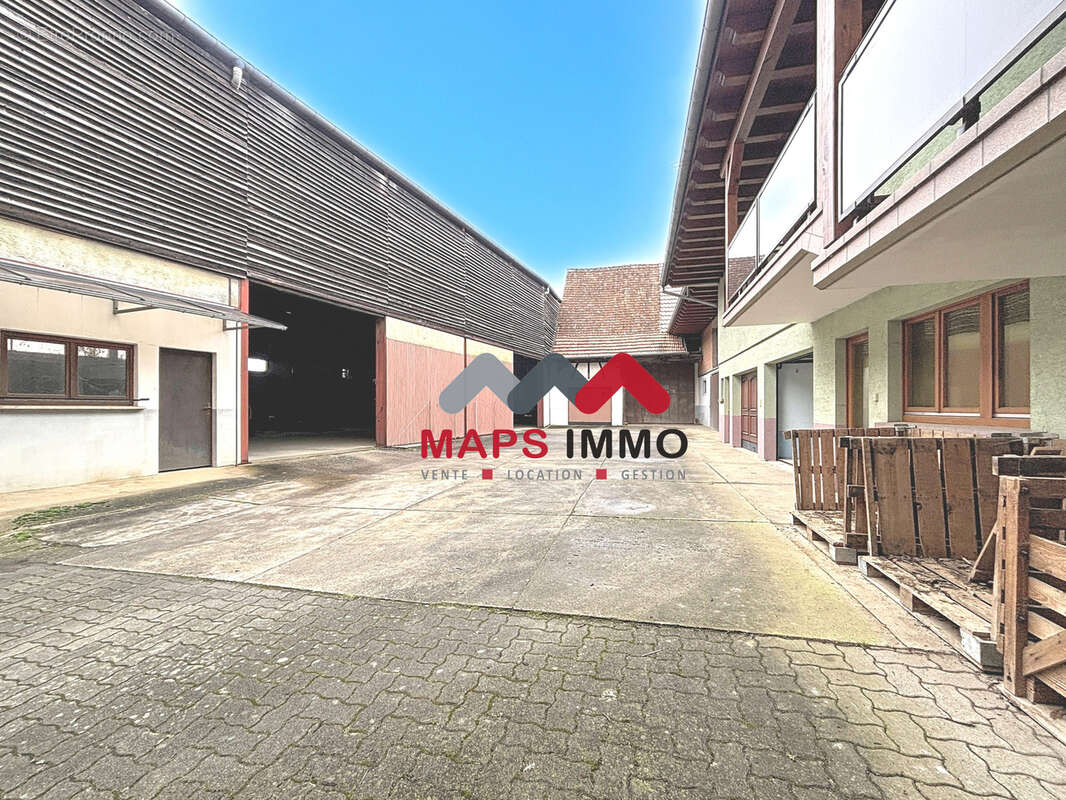 Rare ! DAHLENHEIM ! Ensemble immobilier sur 16.28 ares avec hall 500 m2, 2 maisons et hangar ! - photo 5