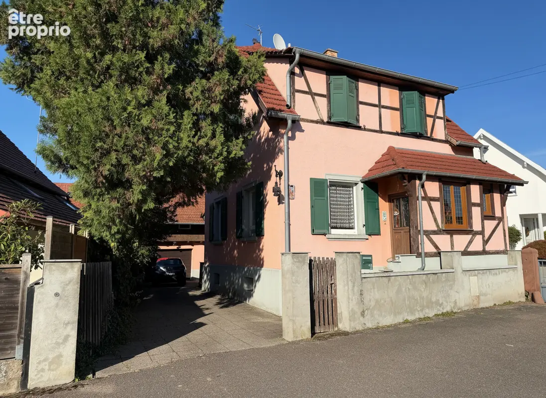 Maison Kilstett 4 pièces 81.90 m2 / Dépendance / Garage / Terrasse / Jardin - photo 1