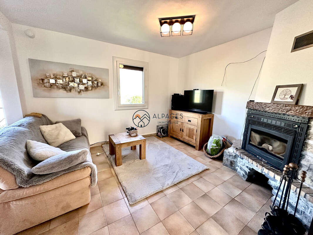 salon - Maison à SAINT-ANDRE-D&#039;EMBRUN