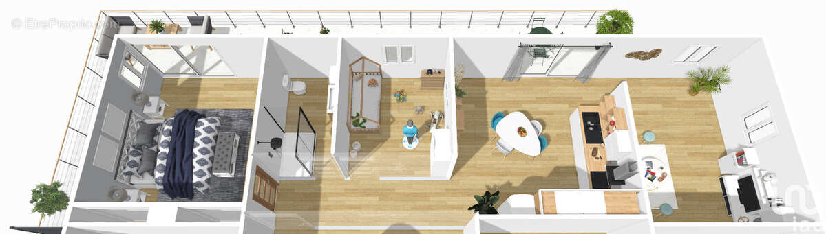 Photo 8 - Appartement à MONTROTTIER