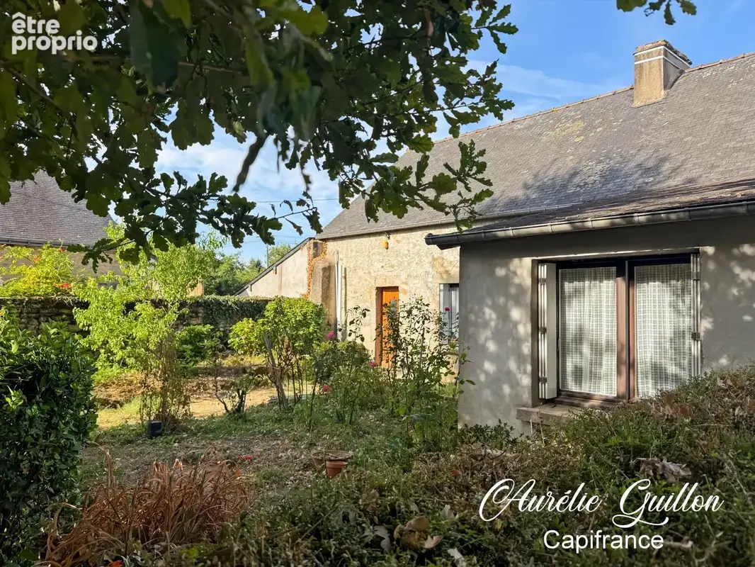 Le Roc-Saint-André – Maison en pierre 5 pièces 80 m2 avec beau potentiel - photo 15