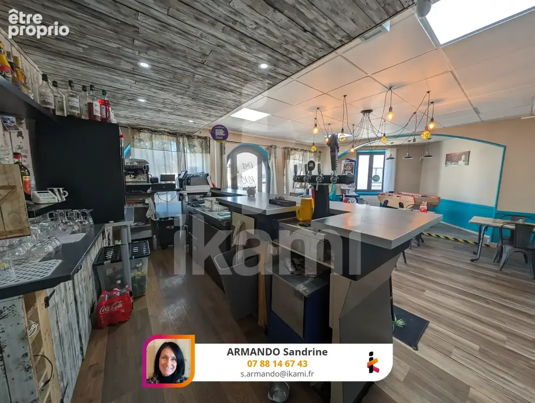 Fonds de commerce bar restaurant lapeyrouse mornay 130 m2 - photo 2