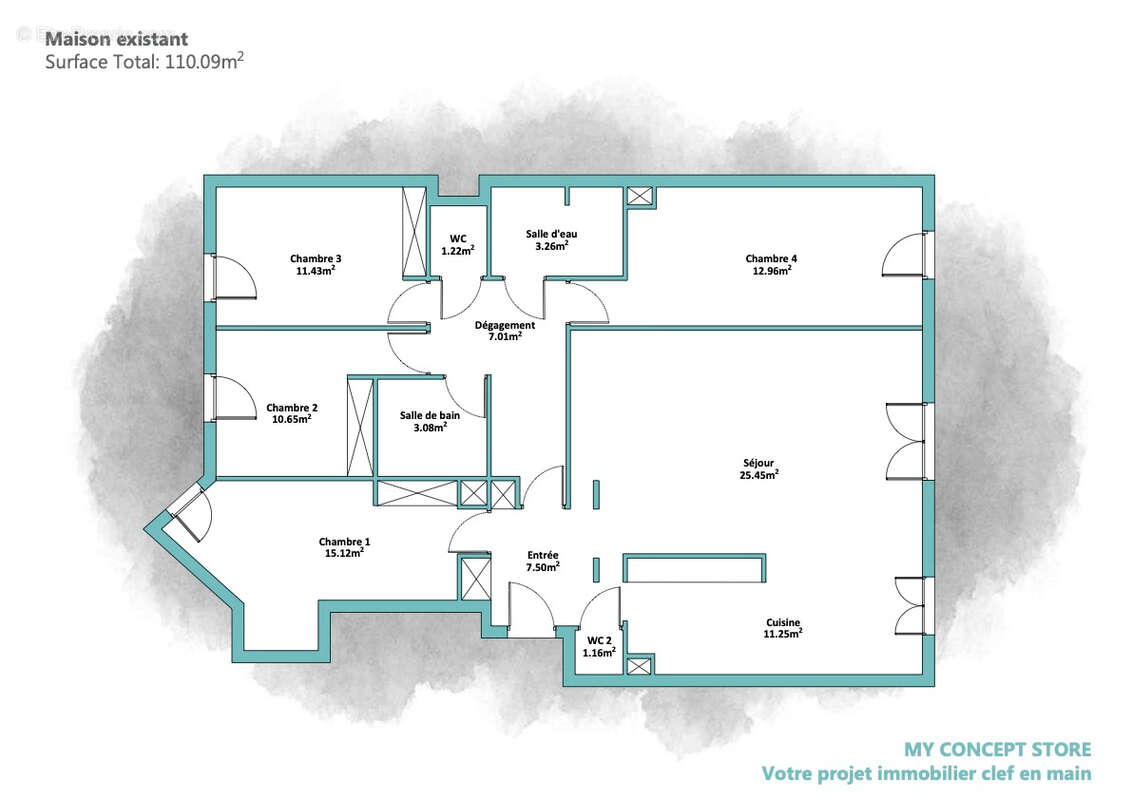 Appartement à LEVALLOIS-PERRET