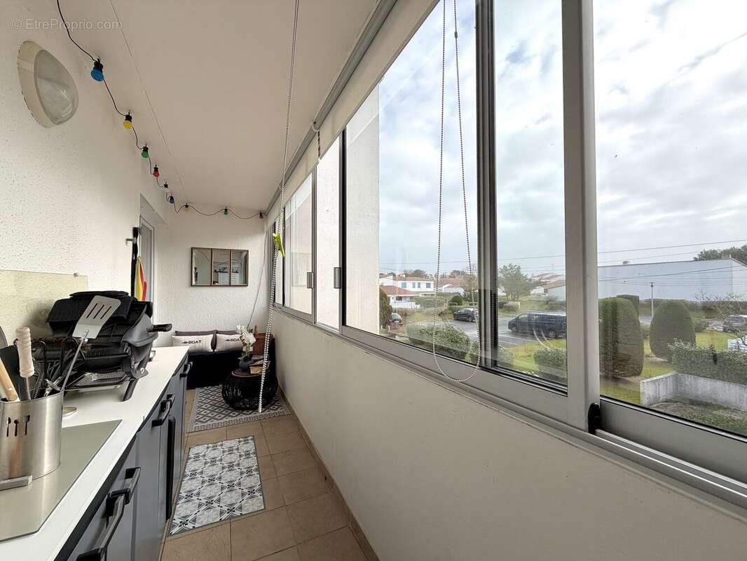 Loggia - Appartement à SAINT-HILAIRE-DE-RIEZ