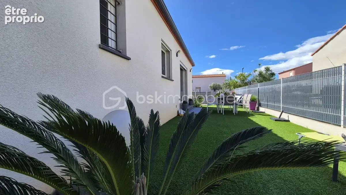 A vendre villa trois faces recente de 82m² sur terrain de 286m² a elne - en plain pied - deux chambres - garage - aucun travaux  - photo 26