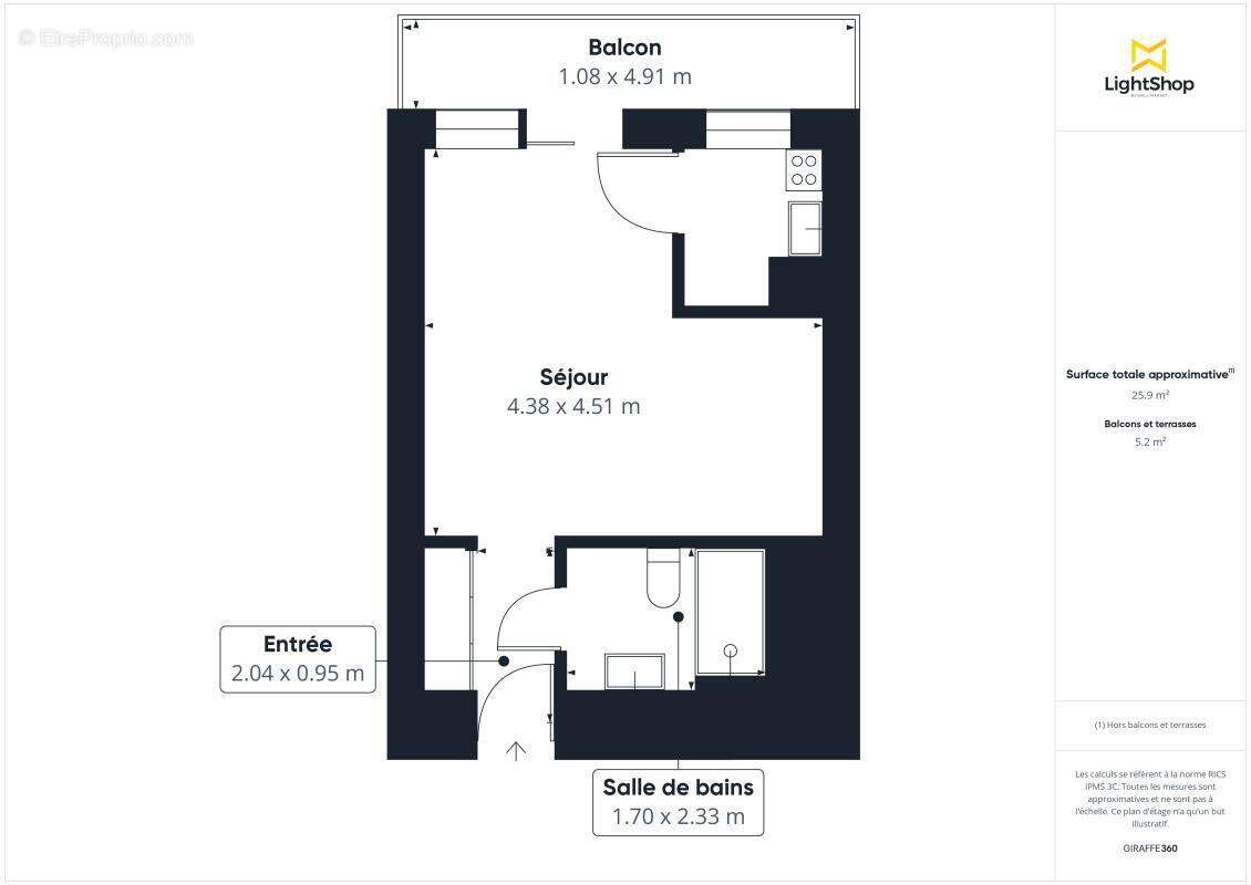 Appartement à MONTROUGE