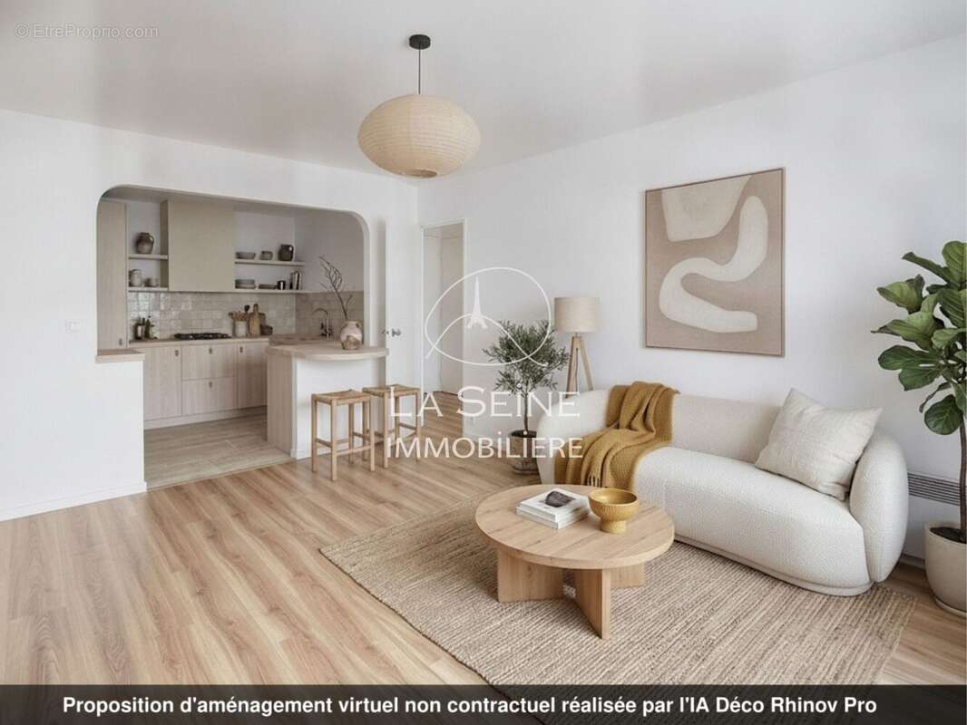 Appartement 50 m² à Boulogne-Billancourt  - photo 4