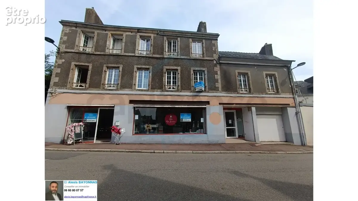 Ensemble immobilier mixte 420 m² – Centre-ville de Châteauneuf-du-Faou - photo 1