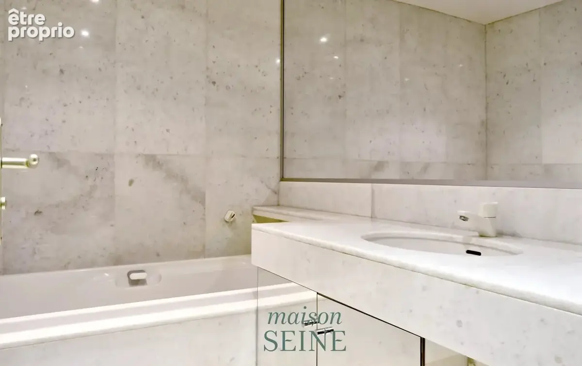 Neuilly sur Seine - Appartement 4 pièces avec 25 m² de balcon sur jardin - photo 7