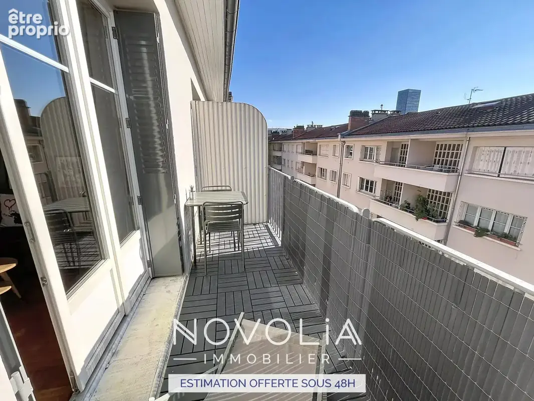 Lyon 6 - T3 en dernier étage avec 2 balcons et garage - photo 2