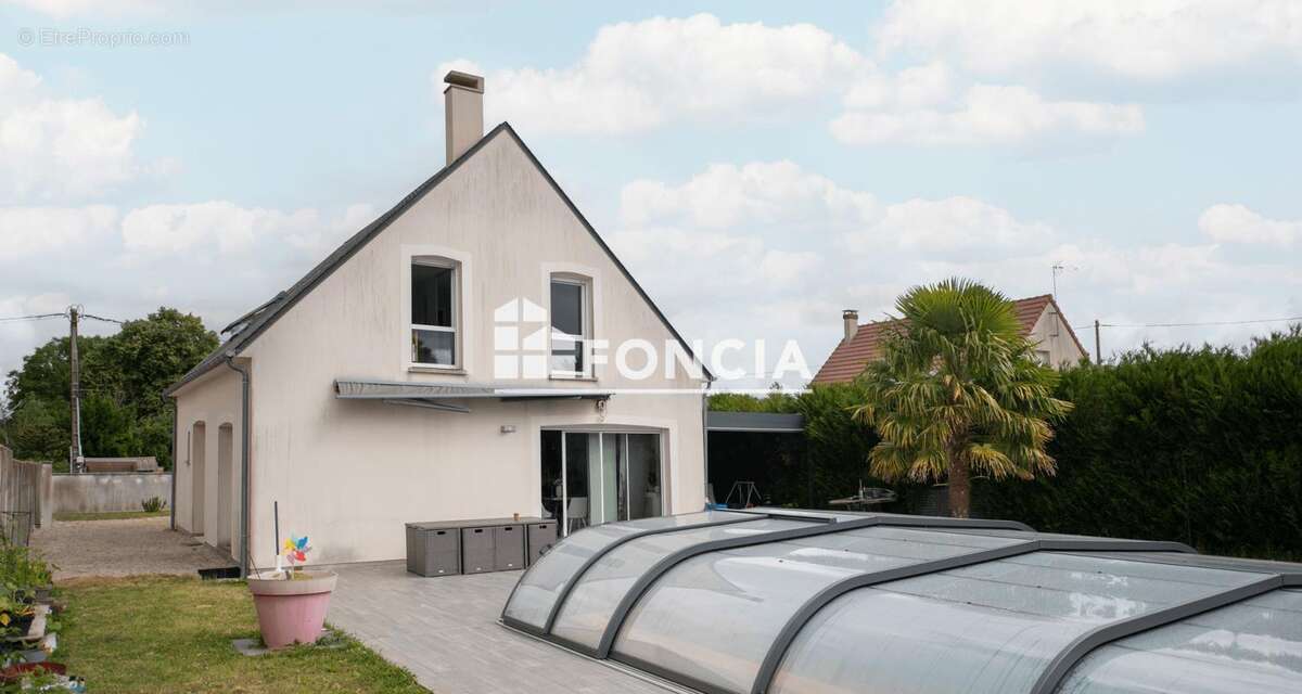 Gidy maison dpe a avec piscine et pergola - photo 3