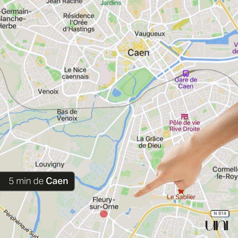 Maison à FLEURY-SUR-ORNE