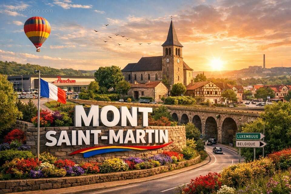 Terrain à MONT-SAINT-MARTIN