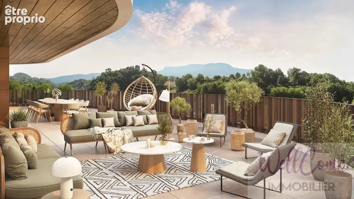 Appartement VEFA T2 de 41 avec Parking SS et cave - Grésy-sur-Aix - photo 4