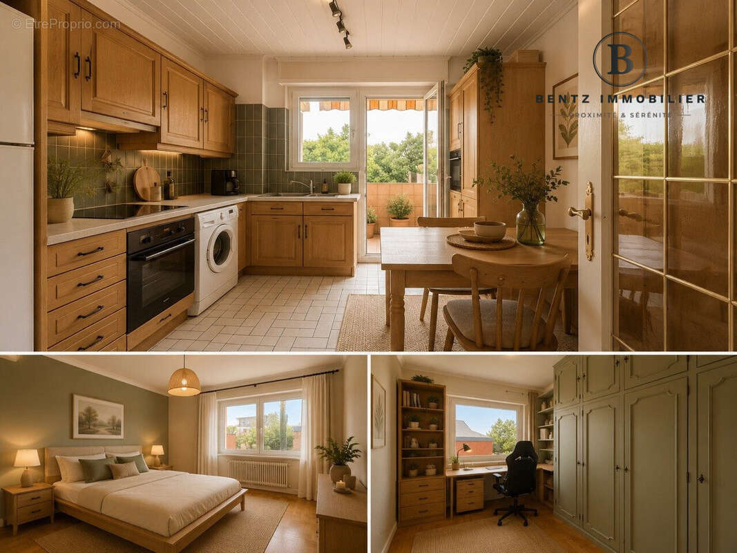 Aménagement virtuel - Appartement à STRASBOURG