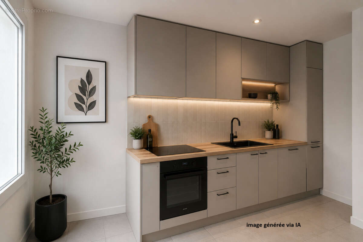 Appartement - 58 m2 - 2 pièces - photo 4