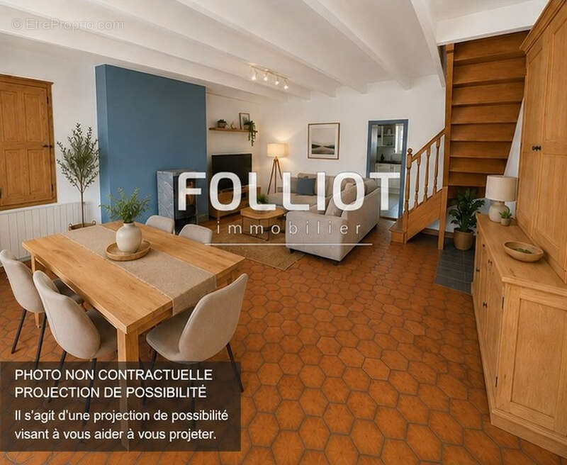 A vendre maison en pierre à Coudeville-sur-Mer - Réf 12400LB - photo 3