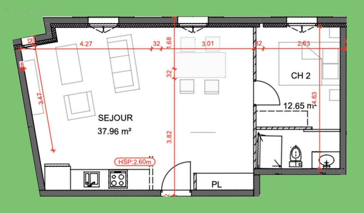 Appartement à BONNIEUX