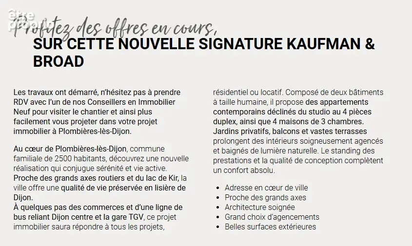 Programme Neuf Plombières Les Dijon - photo 4