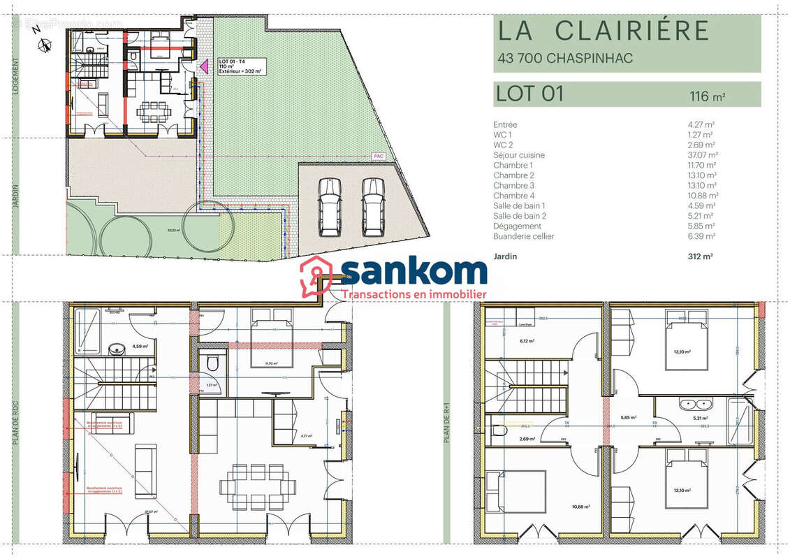 Maison 116 m² à Chaspinhac  - photo 3