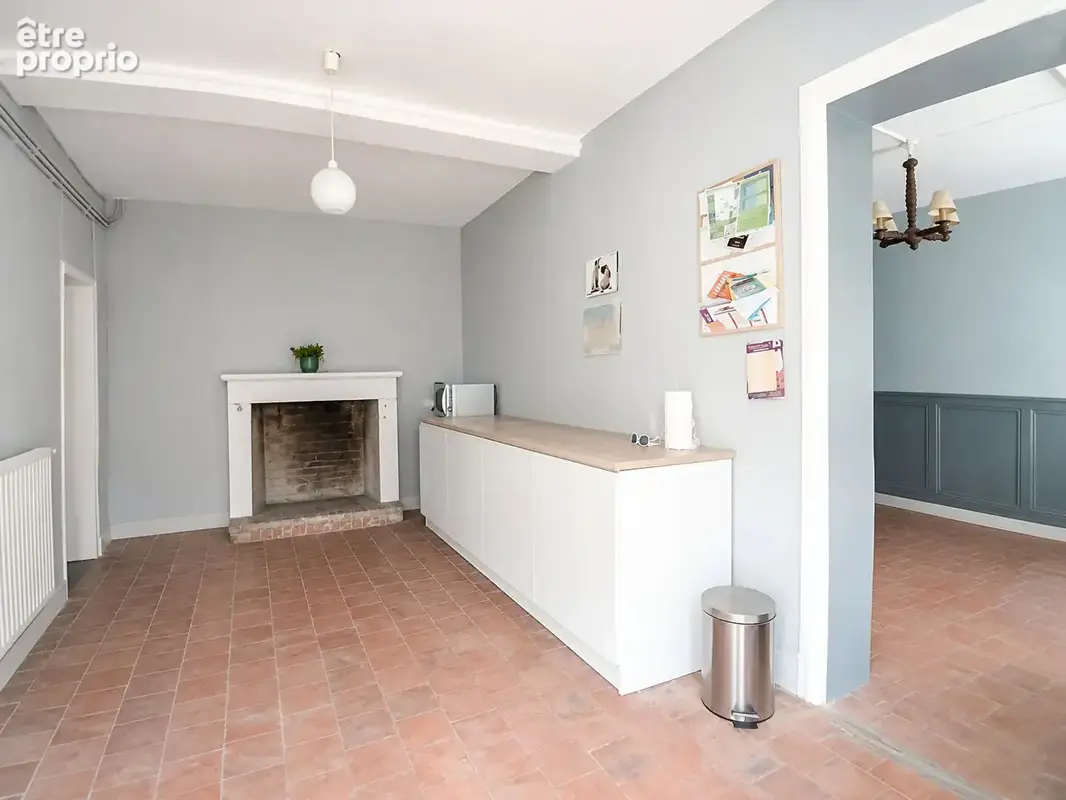 100 m de la plage de st aubin sur mer_ 89 m2 _4 chambres _ jardinet_ a renover - photo 2