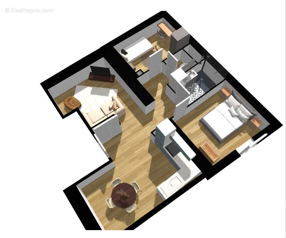 Photo 3 - Appartement à VAULX-MILIEU