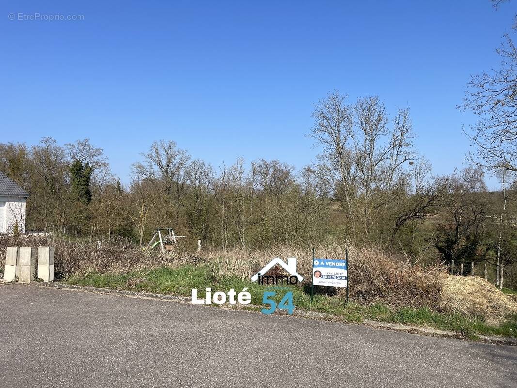 Terrain à GERBEVILLER