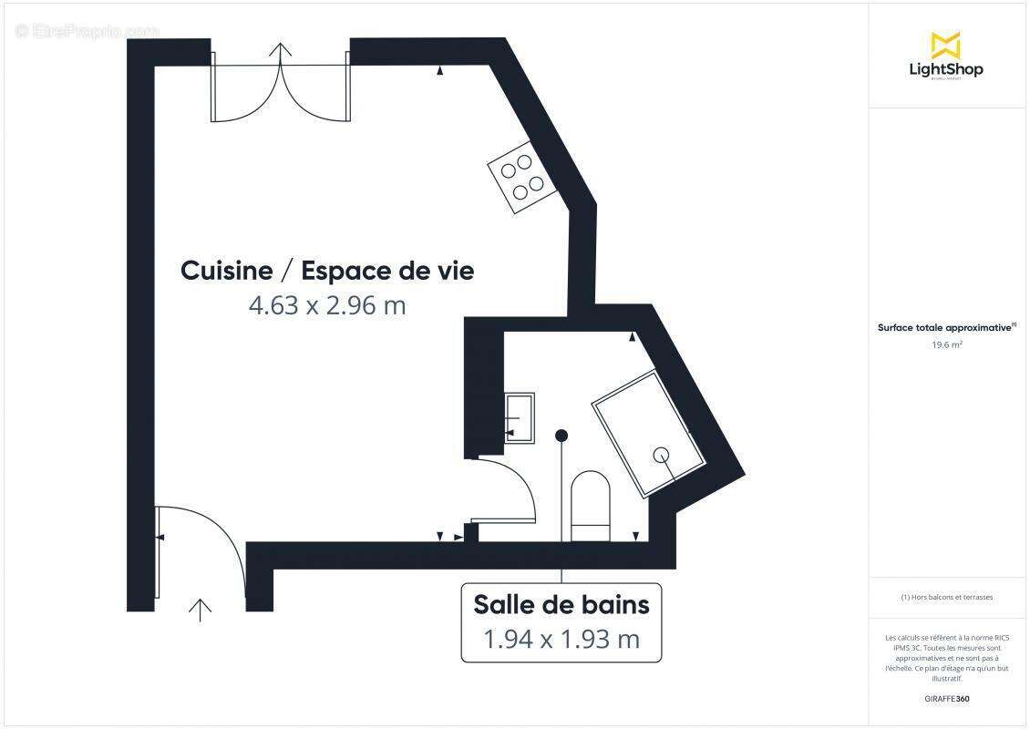 Appartement à PARIS-10E
