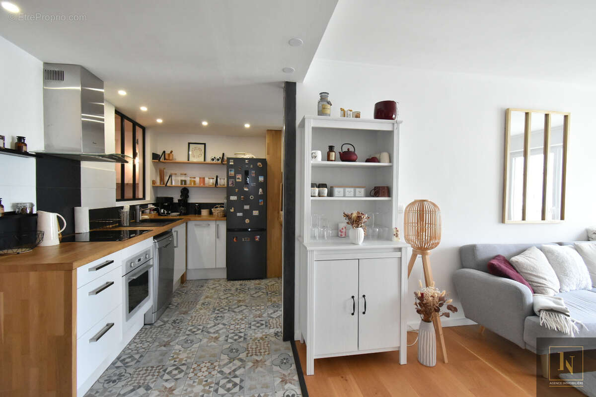 Nantes, appartement  81m2 en dernier étage avec ascenseur et balcon. - photo 4