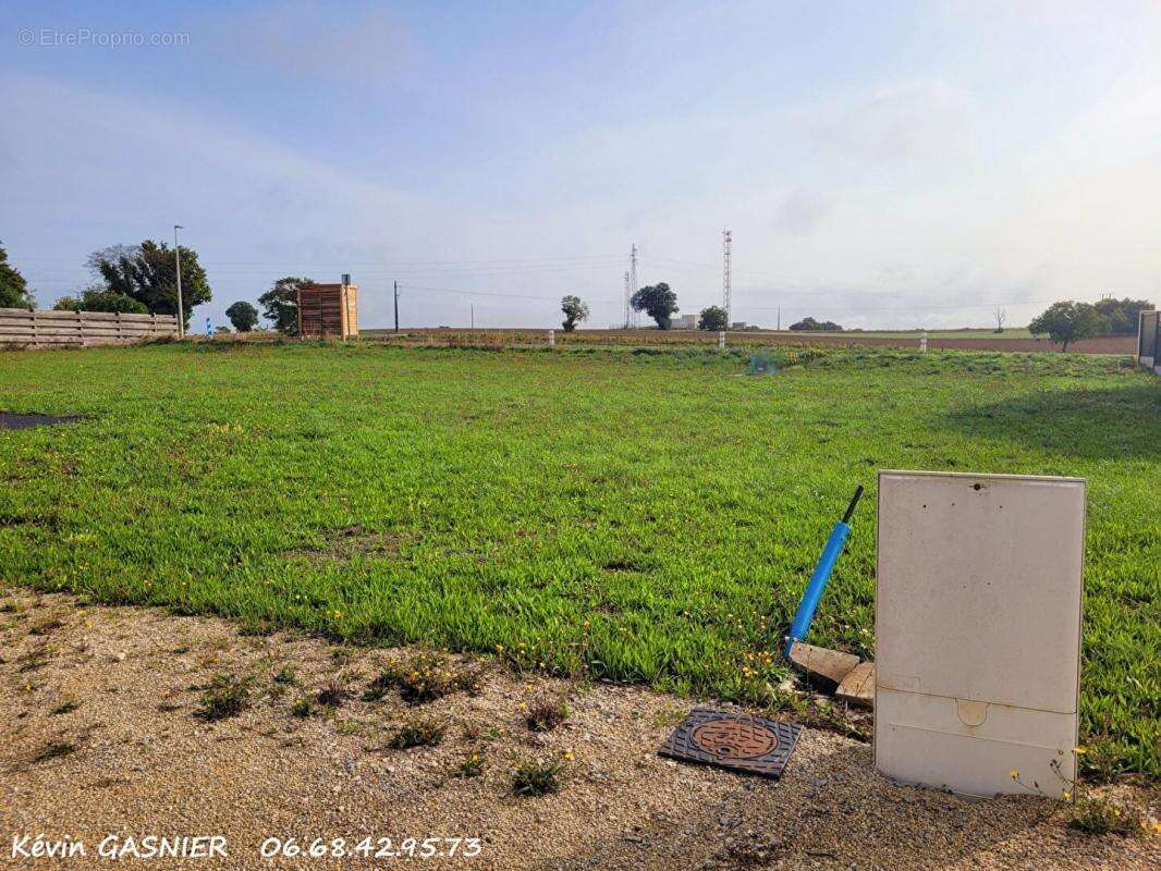 Terrain à RUELLE-SUR-TOUVRE