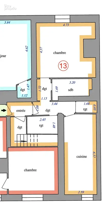 Laxou centre plateaux en duplex à aménager 141 m2 - photo 5