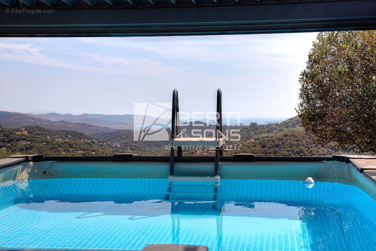 Villa de charme - vue mer panoramique - les adrets-de-l'estérel - photo 18