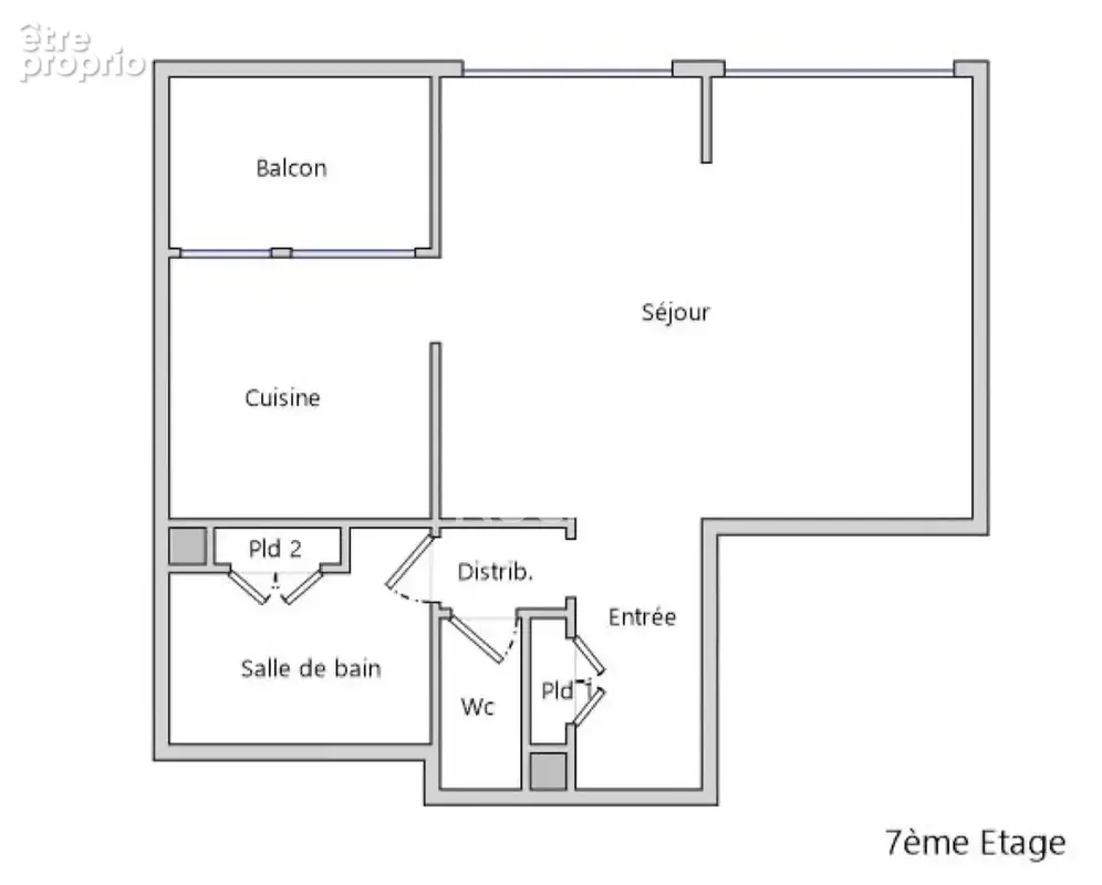 LYON 3   Grand T1 rénové de 40,64 m2 avec balcon, garage fermé et cave inclus - photo 4